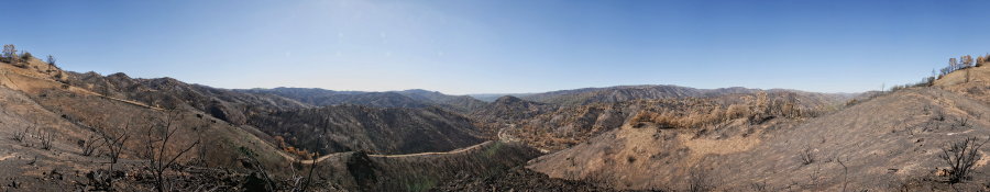 View From Rock Outcrop Near Bear Mt. Rd.