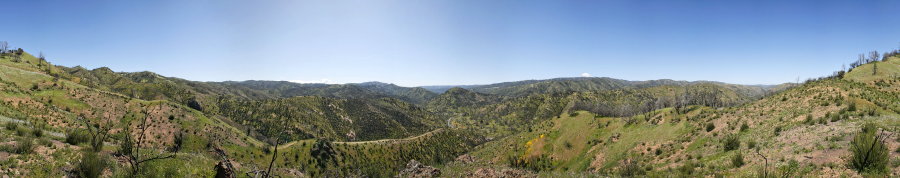 View From Rock Outcrop Near Bear Mt. Rd.