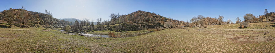 On the East Fork Near Water Gulch