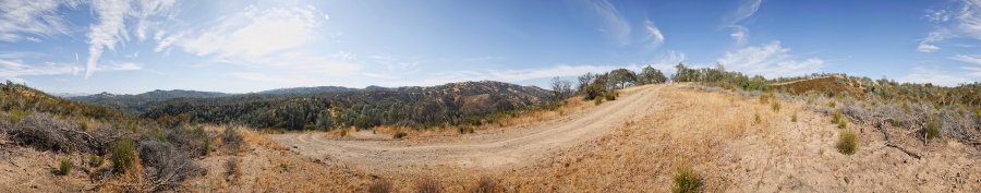 Fuel Break On Center Flats Road