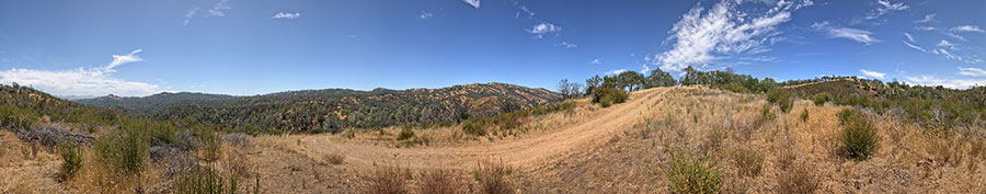 Fuel Break On Center Flats Road