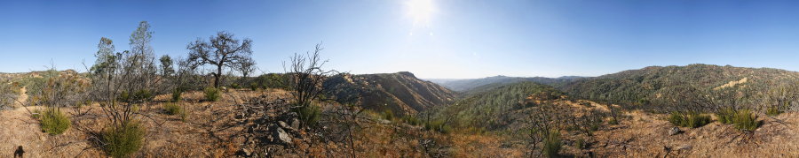 View From A Knoll On Pacheco Ridge Road