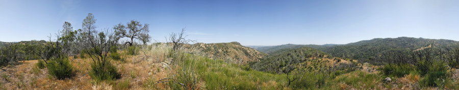View From A Knoll On Pacheco Ridge Road